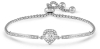 Nm 029800/031 Браслет ROYALDREAM "СЕРДЦЕ" размер 14-19 см, сталь, цирконы