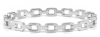 Nm 029509/001 Браслет PRETTY BANGLES "ЦЕПЬ" размер 17 см, сталь, цирконы