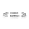 Nm 029518/001 Браслет PRETTY BANGLES 6 овалов, размер 19-21 см (6,3x5,5), сталь, цирконы белые