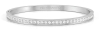 Nm 029506/001 Браслет PRETTY BANGLES размер 19 см, сталь, цирконы белые