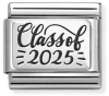 Nm 330102/65 Звено CLASSIC символ "CLASS OF 2025" сталь/серебро 925°